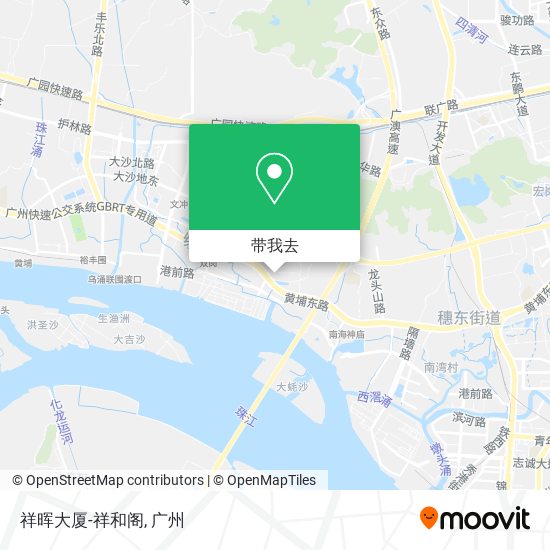 祥晖大厦-祥和阁地图