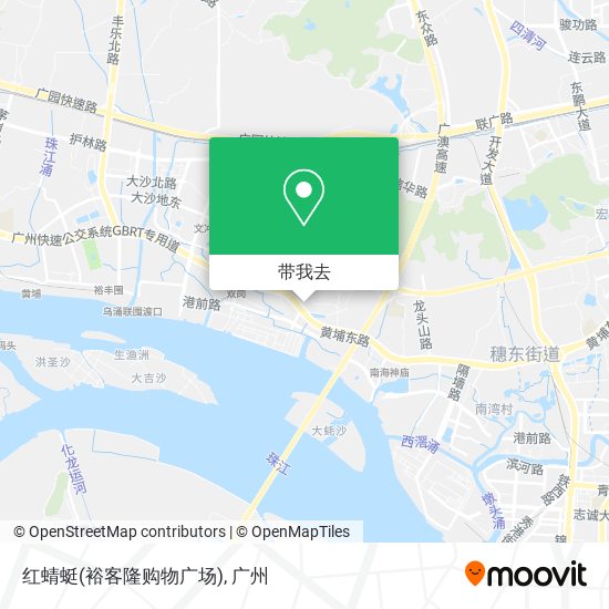红蜻蜓(裕客隆购物广场)地图