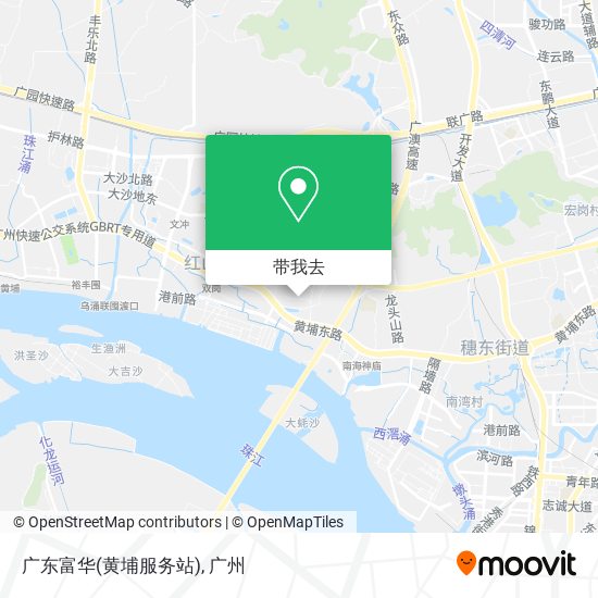 广东富华(黄埔服务站)地图