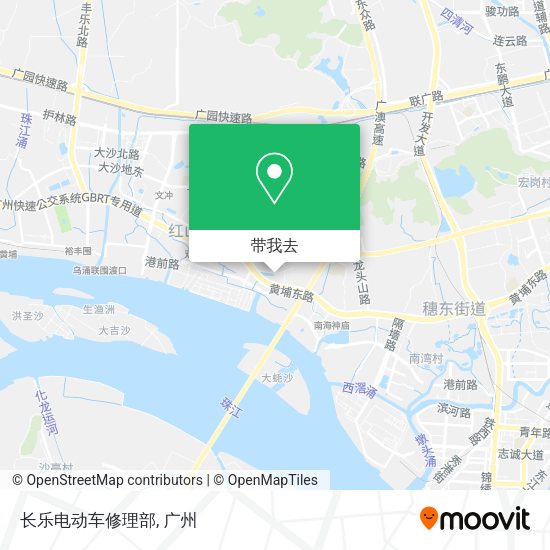 长乐电动车修理部地图