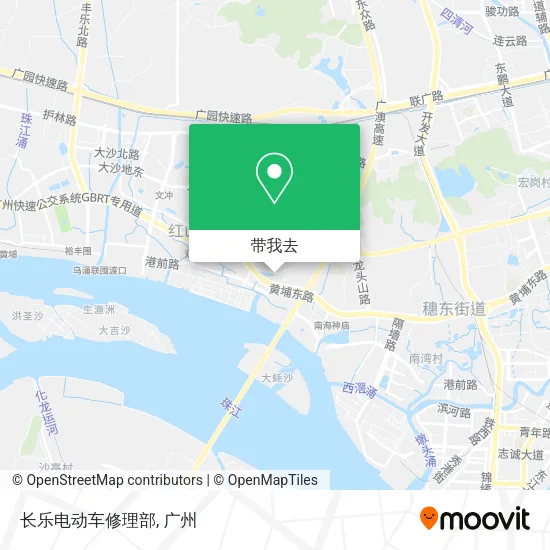 长乐电动车修理部地图