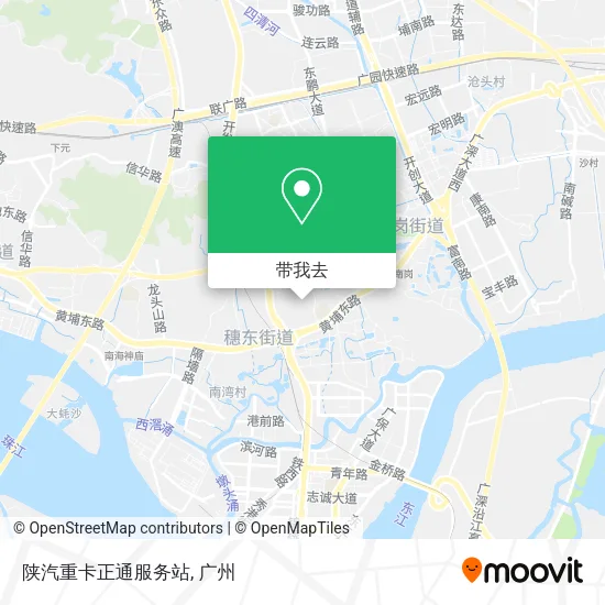 陕汽重卡正通服务站地图