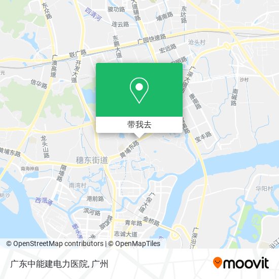 广东中能建电力医院地图