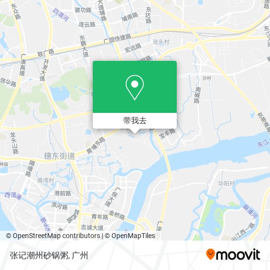 张记潮州砂锅粥地图