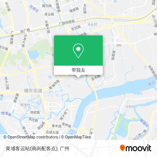 黄埔客运站(南岗配客点)地图