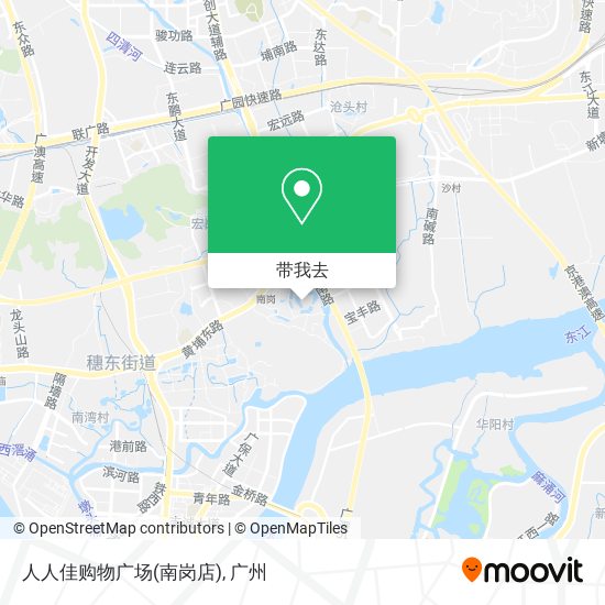 人人佳购物广场(南岗店)地图