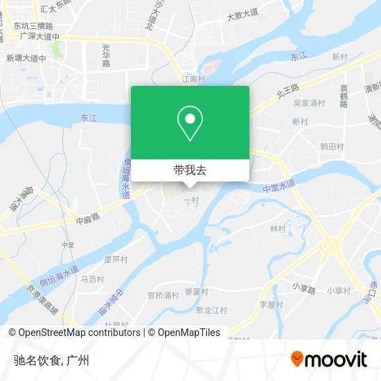 驰名饮食地图