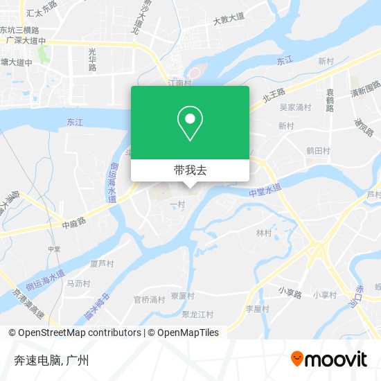 奔速电脑地图