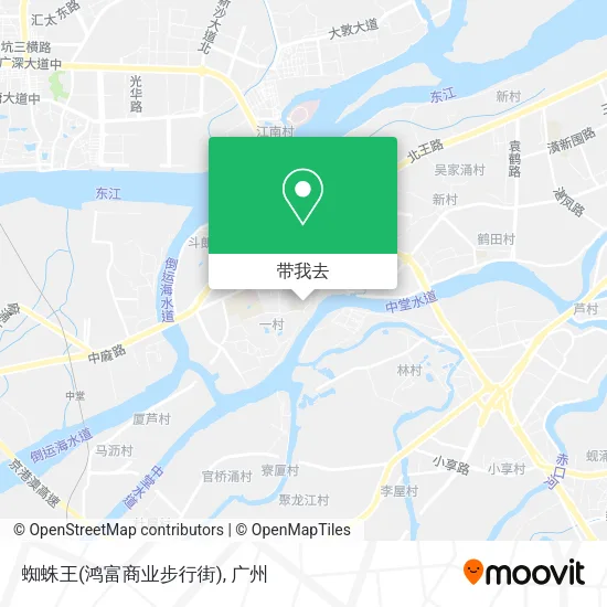 蜘蛛王(鸿富商业步行街)地图