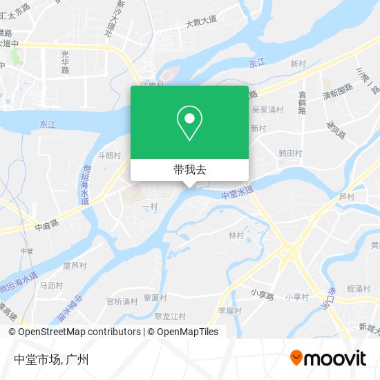 中堂市场地图