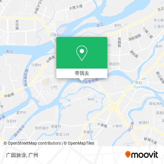 广园旅业地图