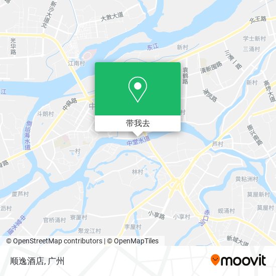 顺逸酒店地图