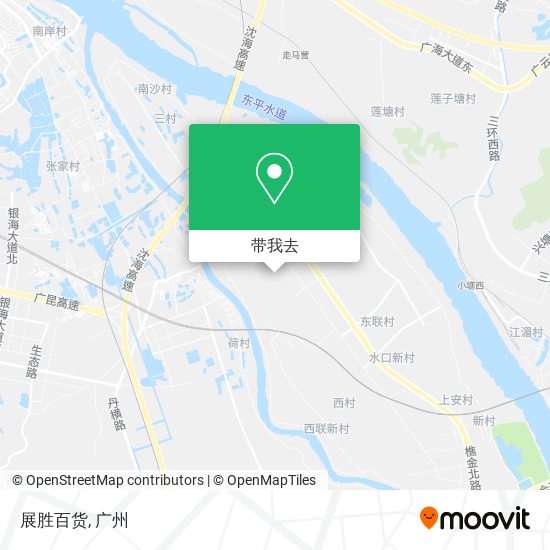 展胜百货地图