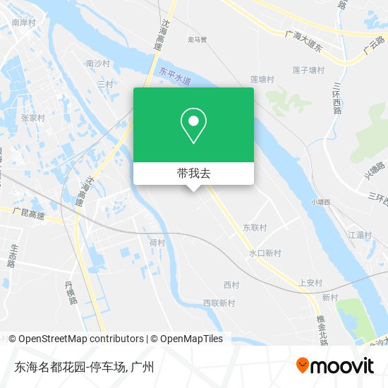 东海名都花园-停车场地图