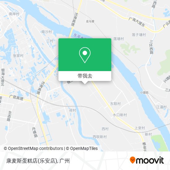 康麦斯蛋糕店(乐安店)地图