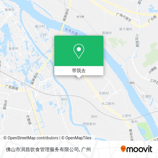 佛山市润昌饮食管理服务有限公司地图