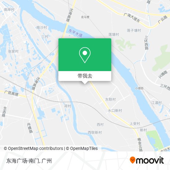 东海广场-南门地图