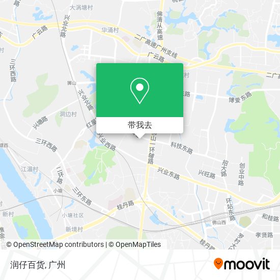 润仔百货地图