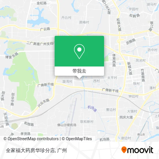 全家福大药房华珍分店地图