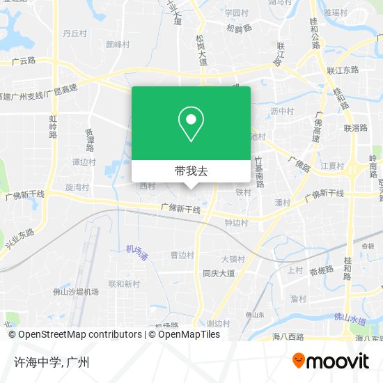 许海中学地图