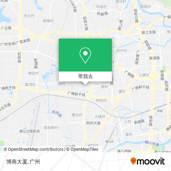 博商大厦地图