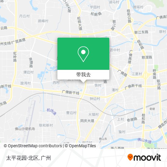 太平花园-北区地图