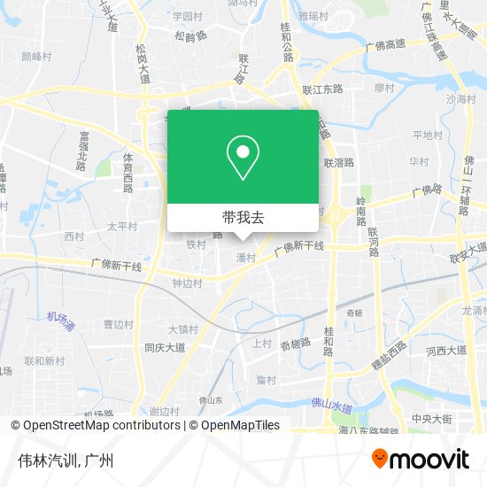 伟林汽训地图