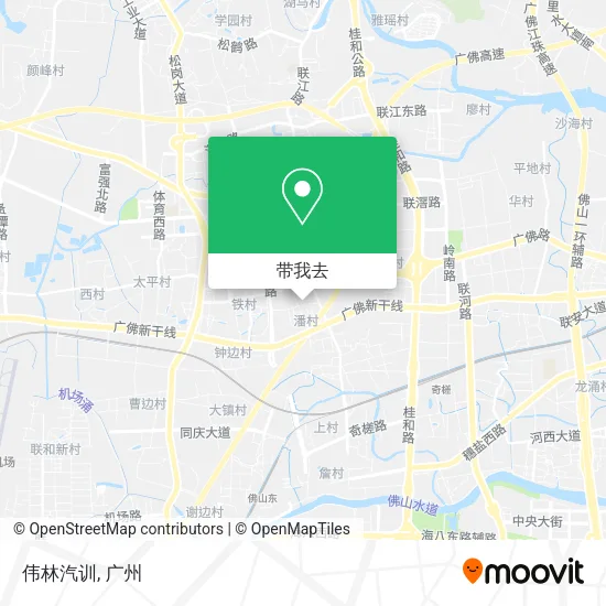 伟林汽训地图
