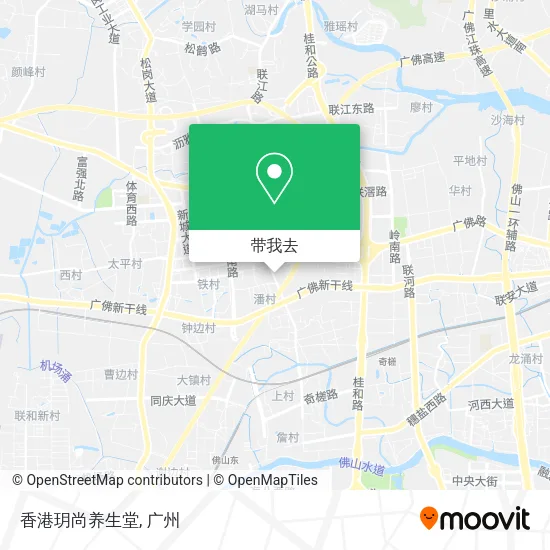 香港玥尚养生堂地图