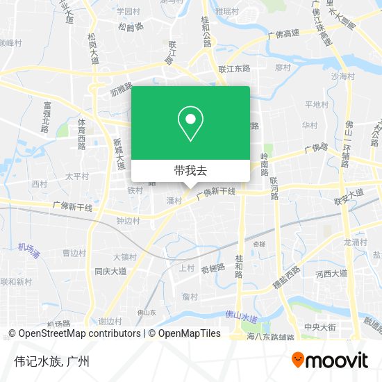 伟记水族地图