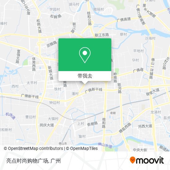 亮点时尚购物广场地图