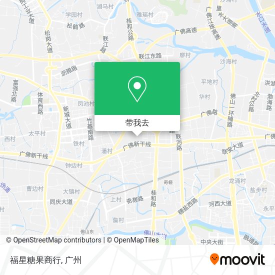 福星糖果商行地图