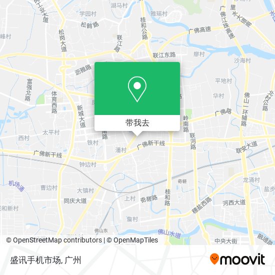 盛讯手机市场地图