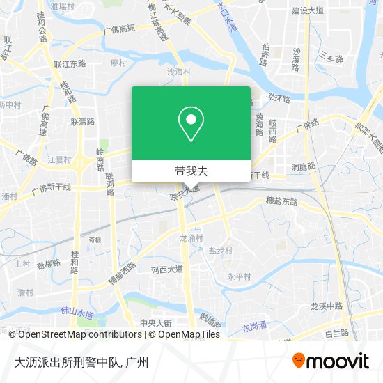 大沥派出所刑警中队地图