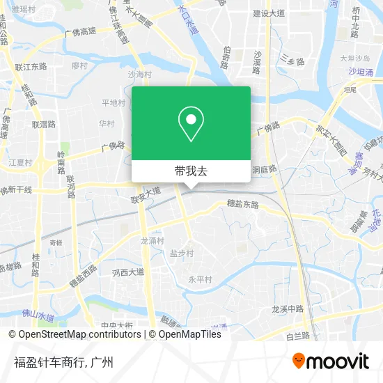 福盈针车商行地图