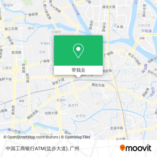 中国工商银行ATM(盐步大道)地图