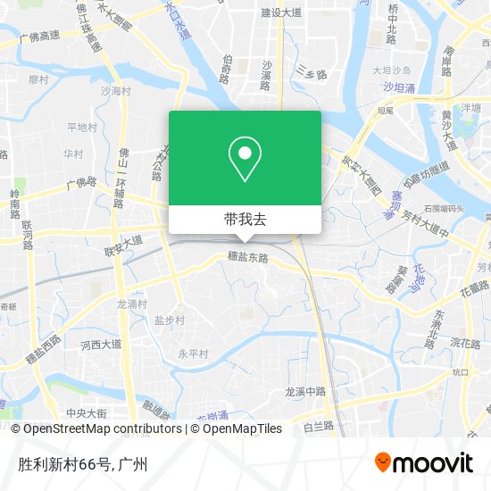 胜利新村66号地图