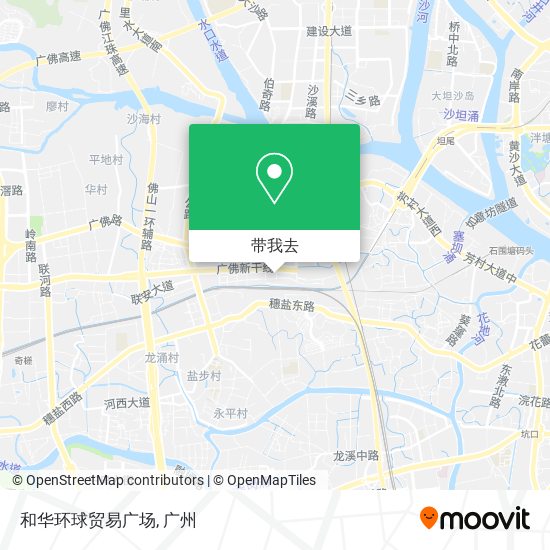 和华环球贸易广场地图