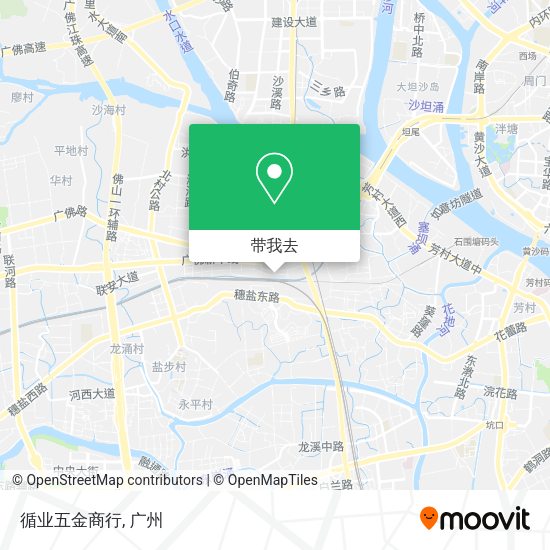 循业五金商行地图