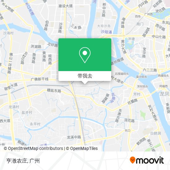 亨漖农庄地图