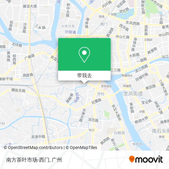 南方茶叶市场-西门地图