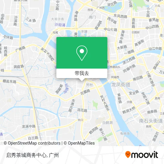 启秀茶城商务中心地图