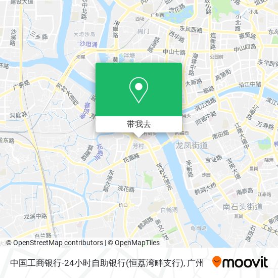 中国工商银行-24小时自助银行(恒荔湾畔支行)地图