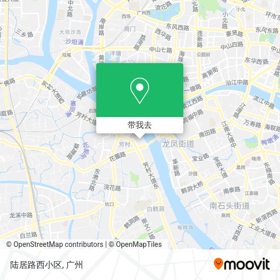 陆居路西小区地图