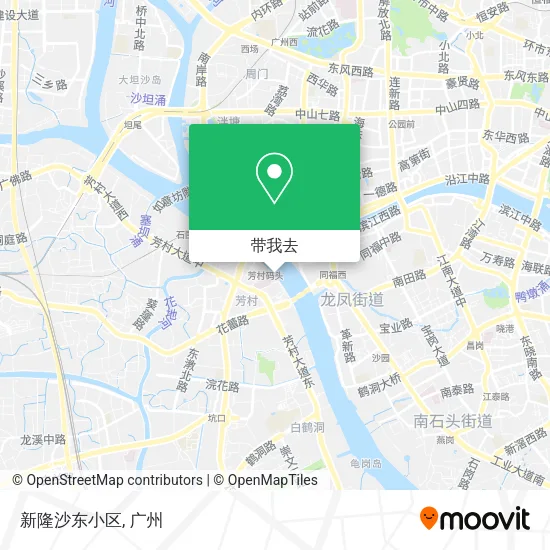 新隆沙东小区地图