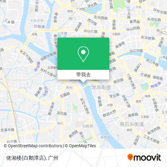 佬湘楼(白鹅潭店)地图