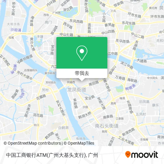 中国工商银行ATM(广州大基头支行)地图