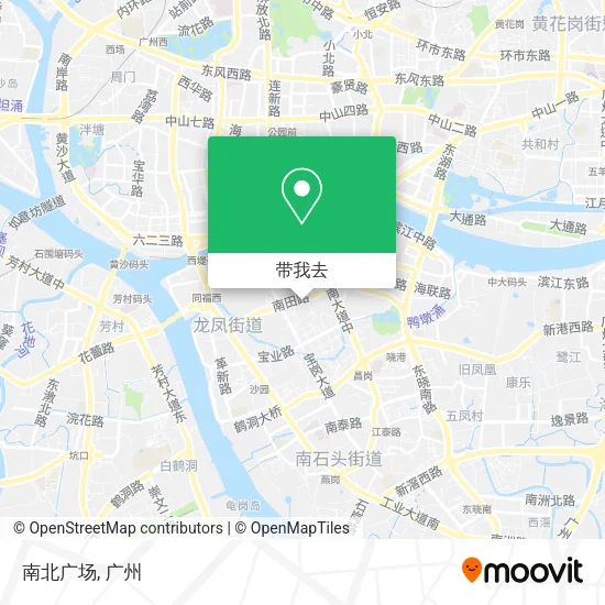 南北广场地图