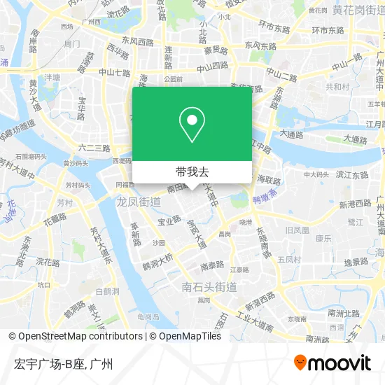 宏宇广场-B座地图