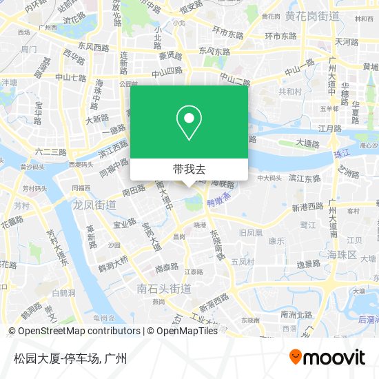 松园大厦-停车场地图